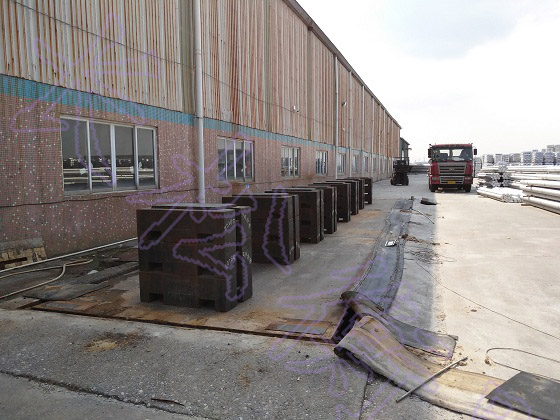 橋式模擬更換橋式數字120t汽車(chē)衡