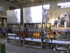 全自動1-4升塑料瓶16頭稱重灌裝機GZ-5FB-16